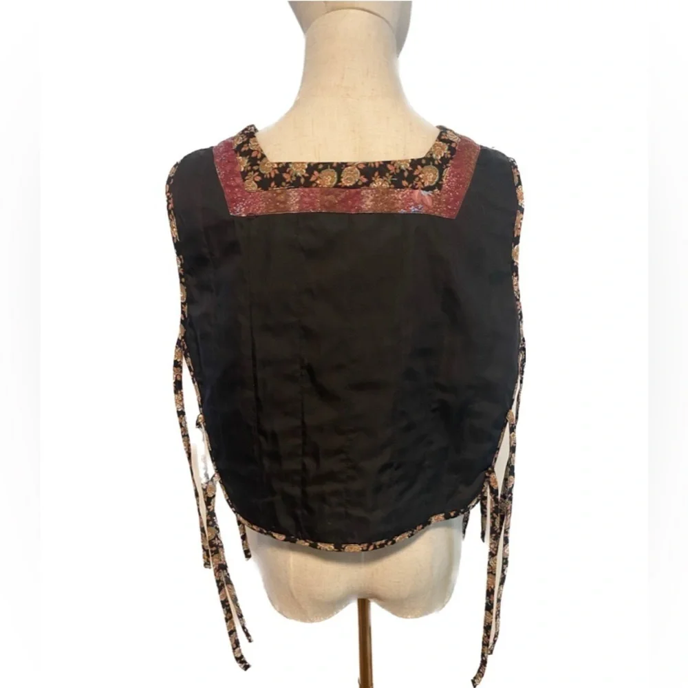60s -70s MOUNTAIN ARTISANS COTTAGECORE PATCHWORK TOP & MAXI SKIRT MCM VTG EUC S - Picture 9 of 16